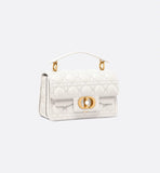 Small Jolie Top Handle Bag Latte Cannage