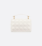 Small Jolie Top Handle Bag Latte Cannage