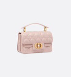Mini Jolie Top Handle Bag Powder Pink Cannage