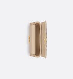 Mini Jolie Top Handle Powder Beige Cannage Calfskin