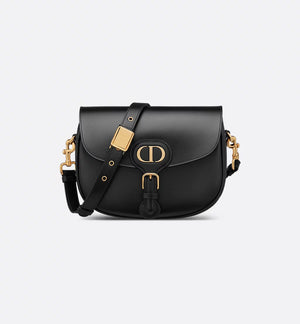Medium Bobby Bag Black Box Calfskin