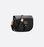 Medium Bobby Bag Black Box Calfskin