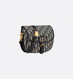 Medium Bobby Bag Blue Oblique Jacquard