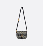 Medium Bobby Bag Blue Oblique Jacquard