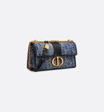 30 Montaigne East-West Bag with Chain Blue