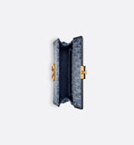 30 Montaigne East-West Bag with Chain Blue