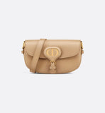 Bobby East-West Bag Biscuit Grained Calfskin