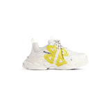   Women's Triple S Tape Type Sneaker in White/yellow