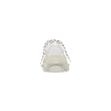 WOMEN'S TRIPLE S CLEAR SOLE SNEAKER IN WHITE