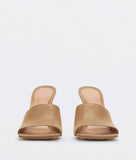 Stretch Mule Saddle brown