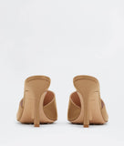 Stretch Mule Saddle brown