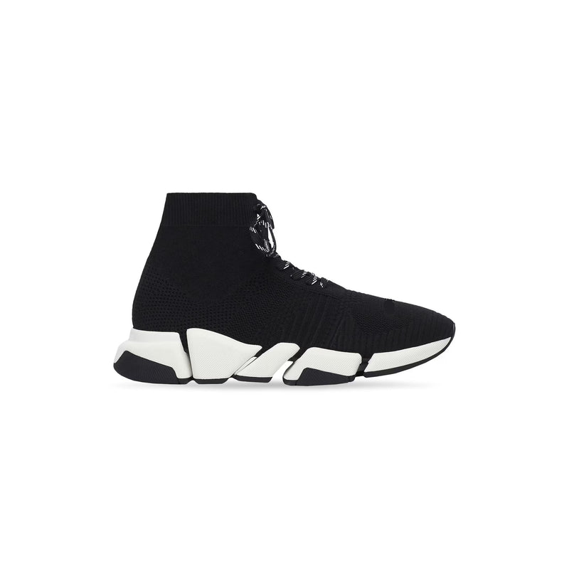 WOMEN'S SPEED 2.0 LACE-UP SNEAKER IN BLACK/WHITE