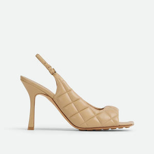 Padded Slingback Sandal Cane sugar