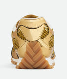 Male Female Orbit Sneaker Gold/White