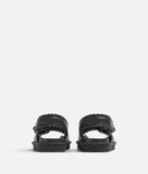 Jack Flat Sandal Ardoise black