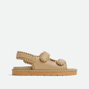 Jack Flat Sandal Cane Sugar