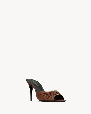 Saint Laurent babylone mules in smooth leather