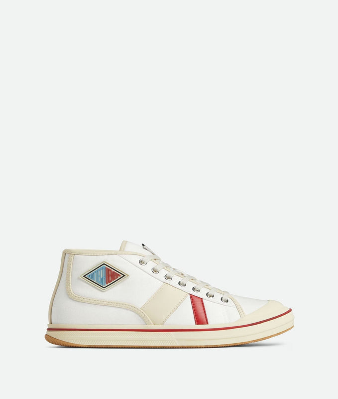 Bottega Veneta Male Female Eliot Sneaker White/sea salt