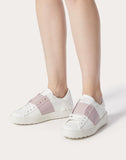 OPEN SNEAKER IN CALFSKIN LEATHER WHITE