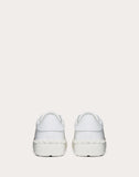 OPEN SNEAKER IN CALFSKIN LEATHER WHITE