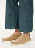 Apricot Open Walk Ankle Boot Sandstone Color