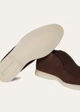 Open Walk Ankle Boot Chocolate Color