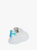 Women's Oversized Sneaker in White/shock Pink