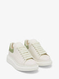 Women's Oversized Sneaker in Off White/green