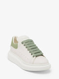 Women's Oversized Sneaker in Off White/green