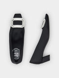 Belle Vivier Pumps in satin