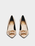 Efflorescence Pumps in satin