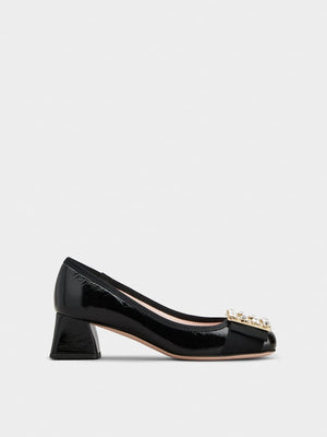rogervivier Tr¨¨s Vivier Pumps in patent leather
