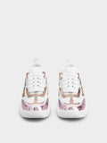 Viv' on the Run Sneakers in leather and fabric