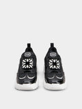Viv' on the Run Sneakers in patent leather and fabric