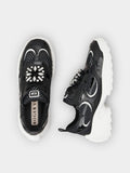 Viv' on the Run Sneakers in patent leather and fabric