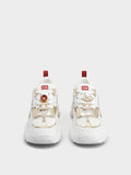 Viv' on the Run Sneakers in leather and fabric