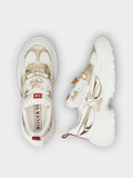 Viv' on the Run Sneakers in leather and fabric