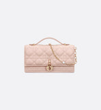 My Mini Bag Powder Pink Cannage Lambskin