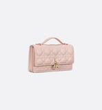 My Mini Bag Powder Pink Cannage Lambskin