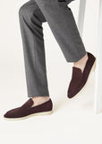 Summer Walk Loafers  crimson brown