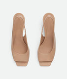 Knot Sandal New cognac flesh-colored