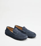 Men's Gommino Bubble in Suede blue