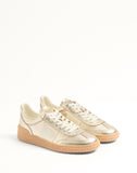 Upvillage Trainer In Laminated Calfskin With Nappa Calfskin Leather Band