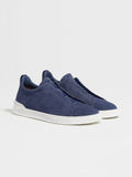 Men's Suede Triple Stitch Sneakers