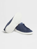 Men's Suede Triple Stitch Sneakers