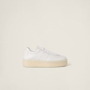 Leather sneakers