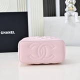 25P new woven handle box bag cosmetic box pink