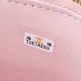 25P new woven handle box bag cosmetic box pink