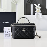CC 25P new woven handle box bag cosmetic box