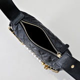 AP4584 25s black gold pearl chain hula hoop